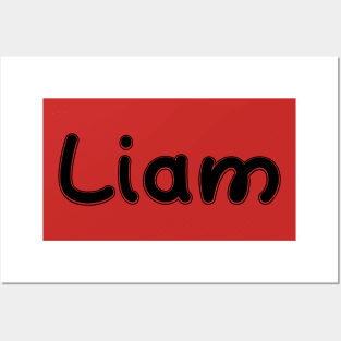 Liam Posters and Art